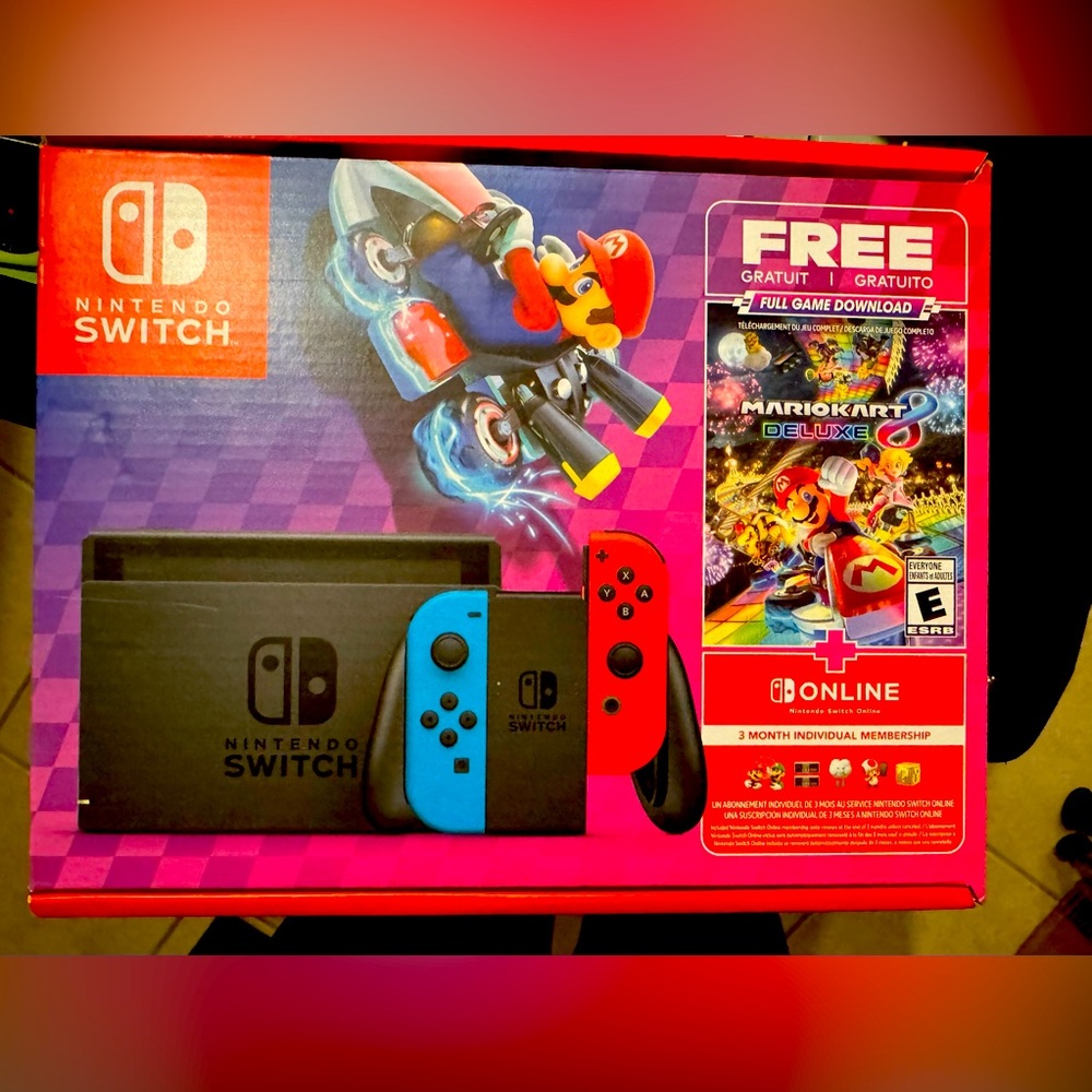 NIB!! ⭐️ Nintendo Switch™ Mario Kart™ 8 Deluxe Bundle.